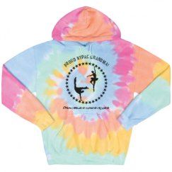 Unisex Tie-Dye Fleece Hoodie