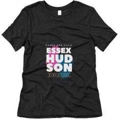 EH Black Ladies Fitted T-Shirt