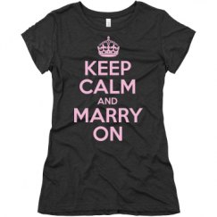 Ladies Slim Fit Super Soft Triblend Tee