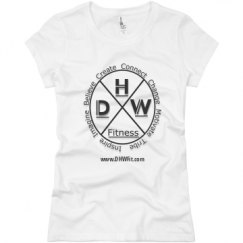Ladies Slim Fit Basic Promo Jersey Tee