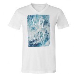 Unisex V-Neck Jersey Tee