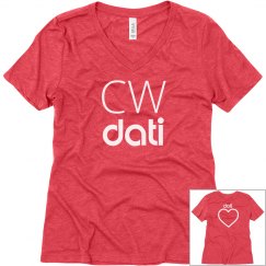 CW DATI VNECK WOMAN