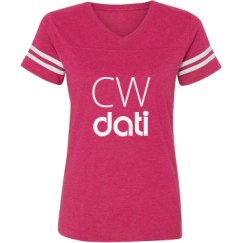 Ladies Relaxed Fit Vintage Sports Tee