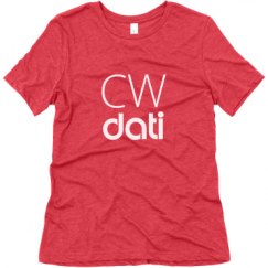 Ladies Relaxed Fit Super Soft Triblend Tee