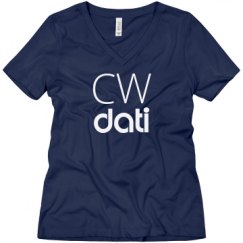 Ladies Relaxed Fit V-Neck Tee