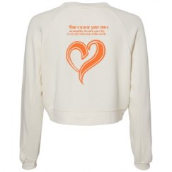 Women's Raglan Pullover Fleece