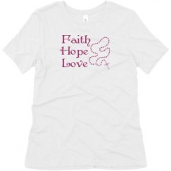 Ladies Relaxed Fit Super Soft Triblend Tee