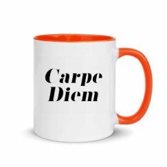 11oz Ceramic Mug with Color Inside