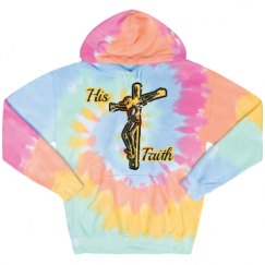 Unisex Tie-Dye Fleece Hoodie