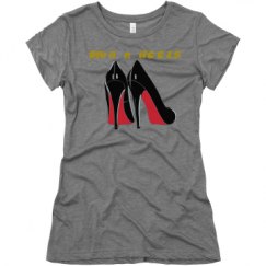 Ladies Slim Fit Super Soft Triblend Tee