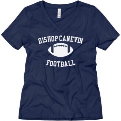 Ladies Relaxed Fit V-Neck Tee