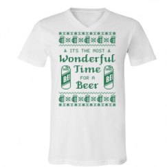 Unisex V-Neck Jersey Tee