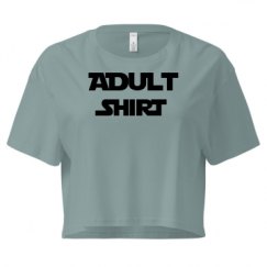 Ladies Festival Cali Crop Top Tee