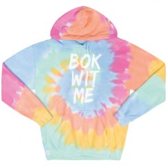 Unisex Tie-Dye Fleece Hoodie