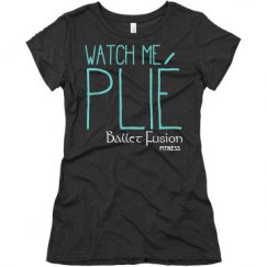 Ladies Slim Fit Super Soft Triblend Tee