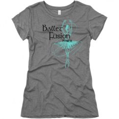 Ladies Slim Fit Super Soft Triblend Tee