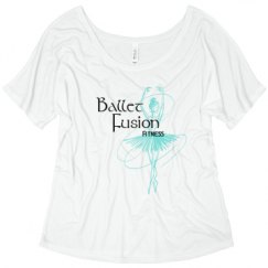 Ladies Flowy Slouchy Tee
