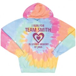 Unisex Tie-Dye Fleece Hoodie