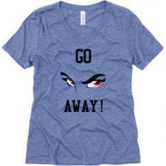 Ladies Relaxed Fit Super Soft Triblend V-Neck Tee