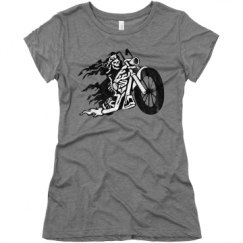 Ladies Slim Fit Super Soft Triblend Tee