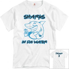Shark S.C. Tee White - Tobias