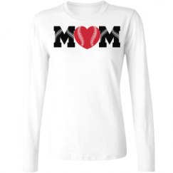 Ladies Relaxed Fit Basic Long Sleeve Tee