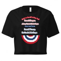 Ladies Festival Cali Crop Top Tee