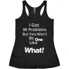 Ladies Slim Fit Super Soft Racerback Triblend Tank