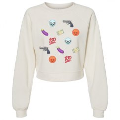 Women's Raglan Pullover Fleece