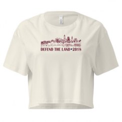 Ladies Festival Cali Crop Top Tee