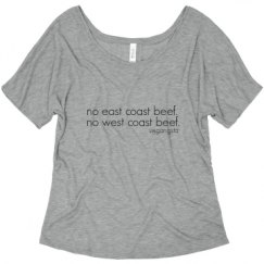 Ladies Flowy Slouchy Tee