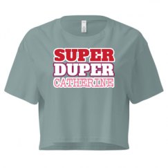 Ladies Festival Cali Crop Top Tee