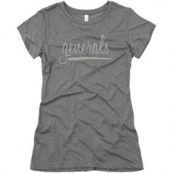 Ladies Slim Fit Super Soft Triblend Tee