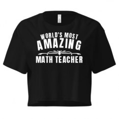 Ladies Festival Cali Crop Top Tee