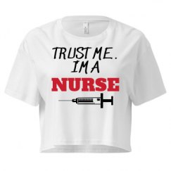 Ladies Festival Cali Crop Top Tee