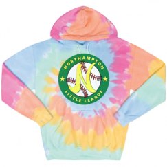 Unisex Tie-Dye Fleece Hoodie