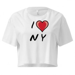 Ladies Festival Cali Crop Top Tee