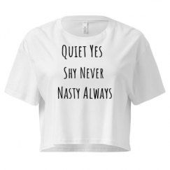 Ladies Festival Cali Crop Top Tee