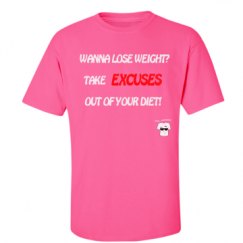 Unisex Ultra Cotton Safety Neon Crewneck Tee