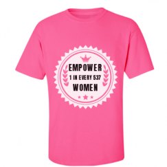 Unisex Ultra Cotton Safety Neon Crewneck Tee