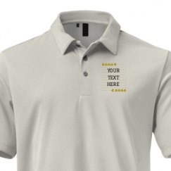 adidas Space-Dyed Polo Shirt