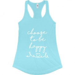 Ladies Slim Fit Racerback Tank Top
