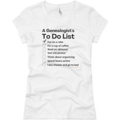 Ladies Slim Fit Basic Promo Jersey Tee