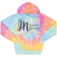 Unisex Tie-Dye Fleece Hoodie