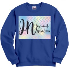 Unisex Film and Foil Crewneck Sweatshirt