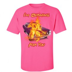 Unisex Ultra Cotton Safety Neon Crewneck Tee