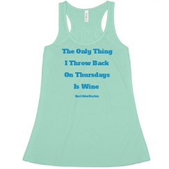 Ladies Flowy Racerback Tank