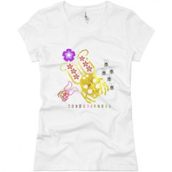 Ladies Slim Fit Basic Promo Jersey Tee