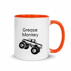 11oz Ceramic Mug with Color Inside