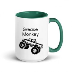 15oz Ceramic Mug with Color Inside